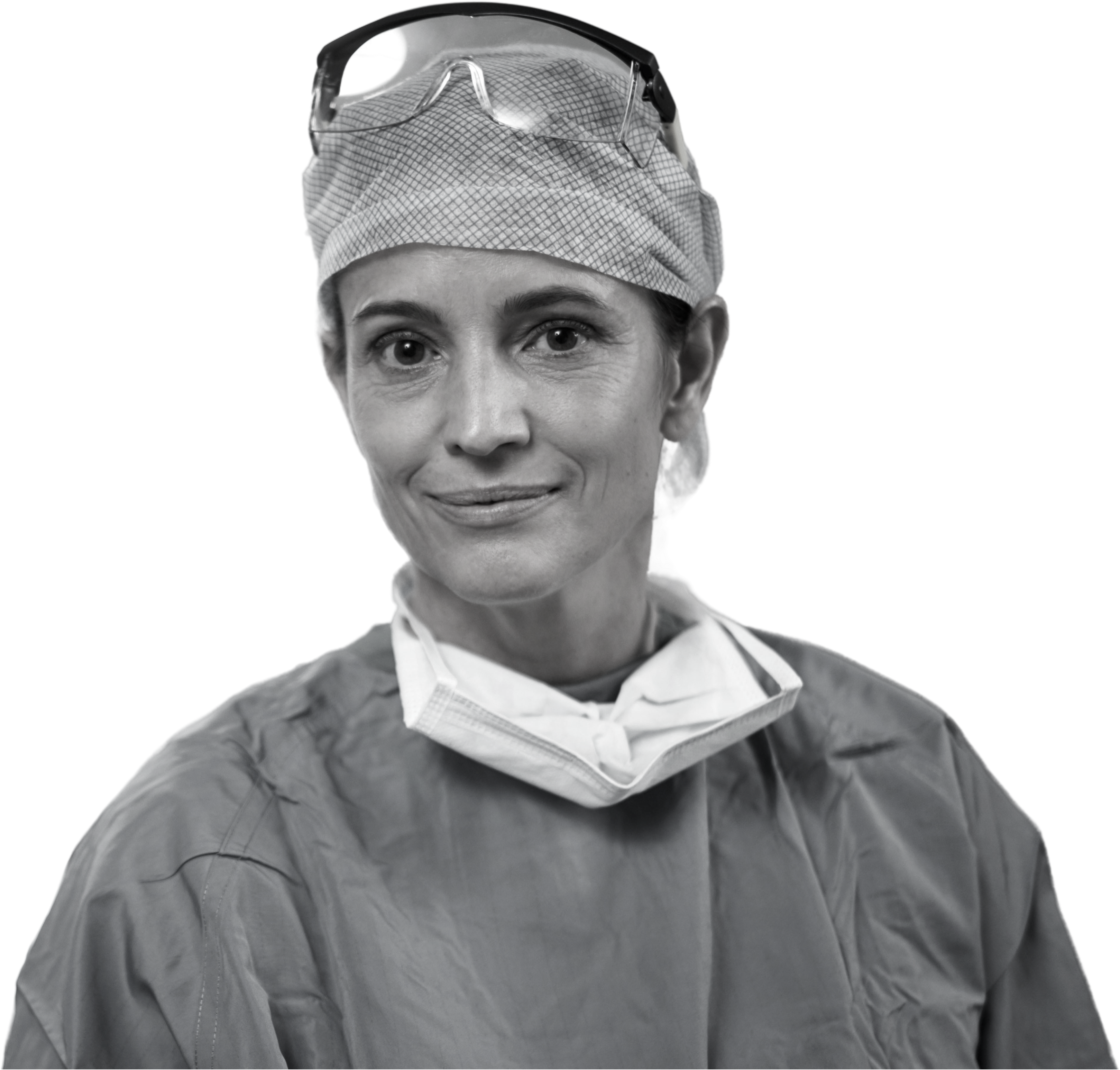 headshot photo of a doctor in surgery