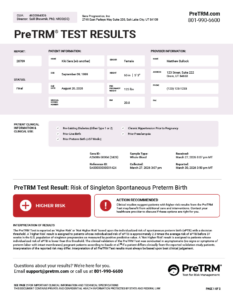 blood test results