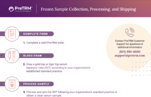 Sample collection, processing, and shipping information